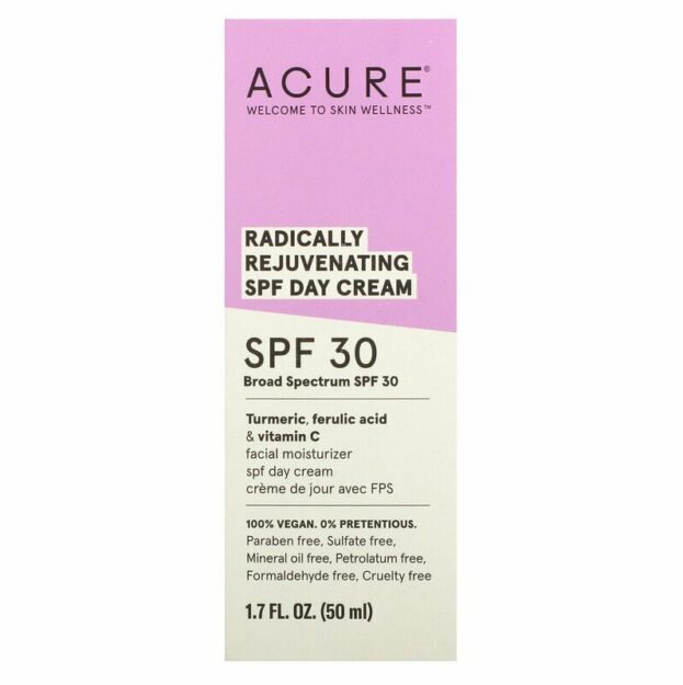 Acure, Radically Rejuvenating Day Cream, SPF 30, 1.7 fl oz (50 ml)-2