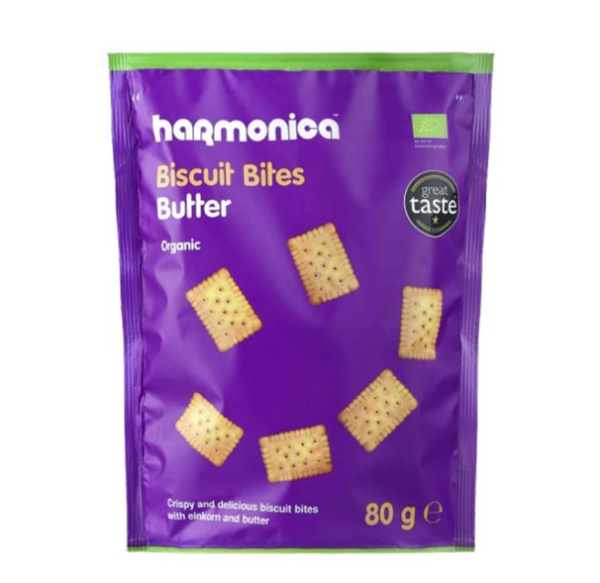 harmonica biscuit bites butter 80g