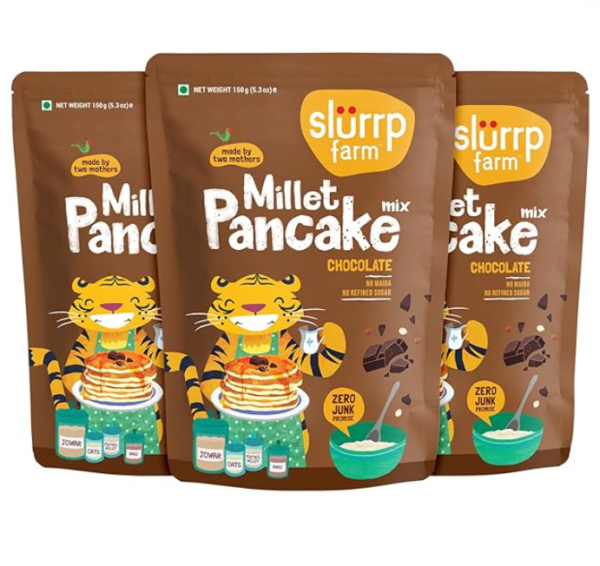 Slurrp farm Millet Pancake Chocolate 150  (buy 2 get 1 free)