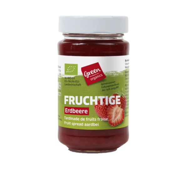 Green Organic Strawberry Jam 250g