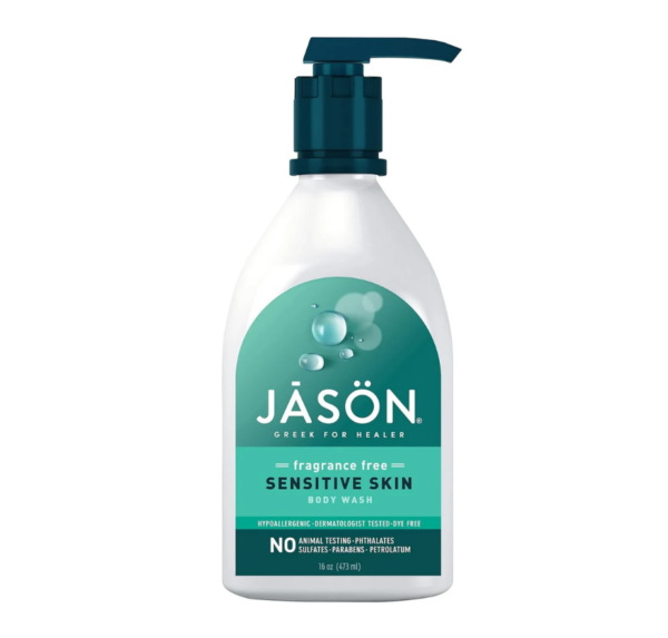 JASON SENSITIVE SKIN BODY WASH Fragrance Free 473 ml