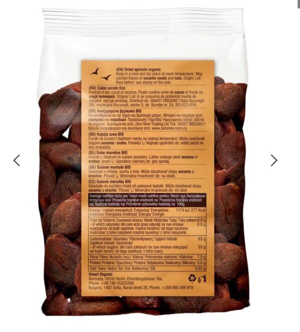 APRICOTS DRIED ORGANIC 200g - Image 3