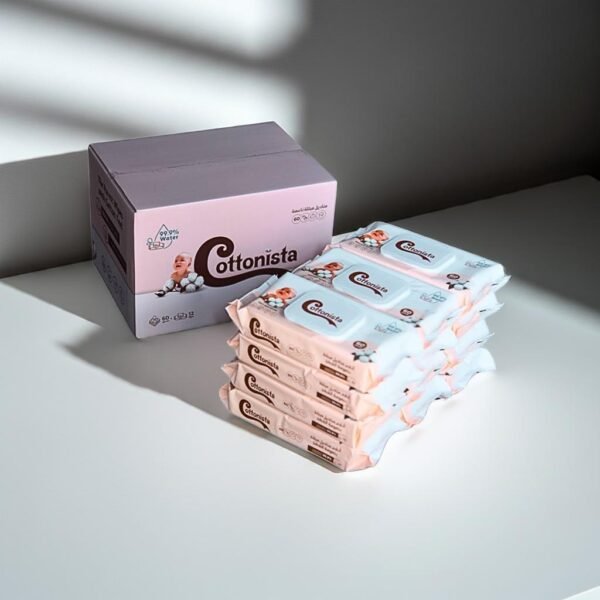 Cottonista Wipes Box (12 Packs)