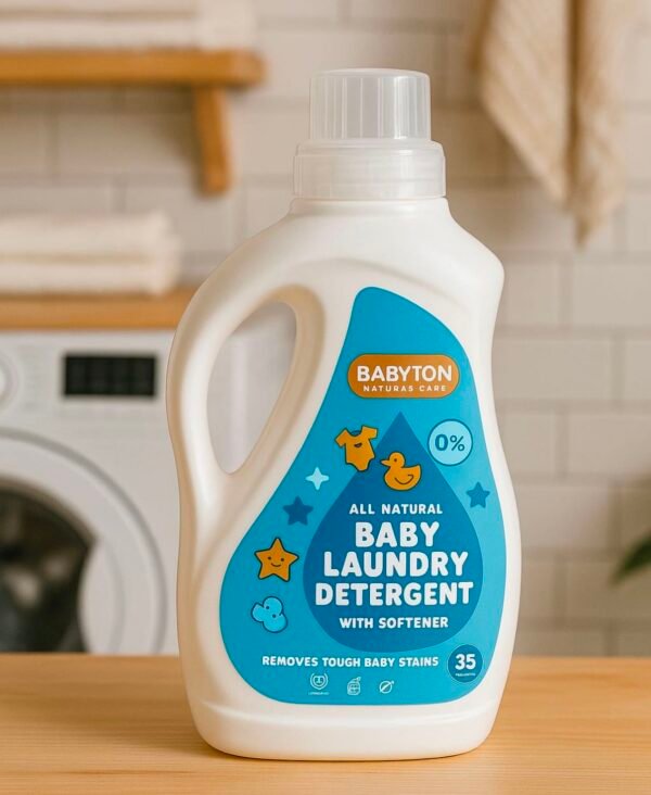 BABYTON Baby Laundry Detergent With Softener 1000 ml