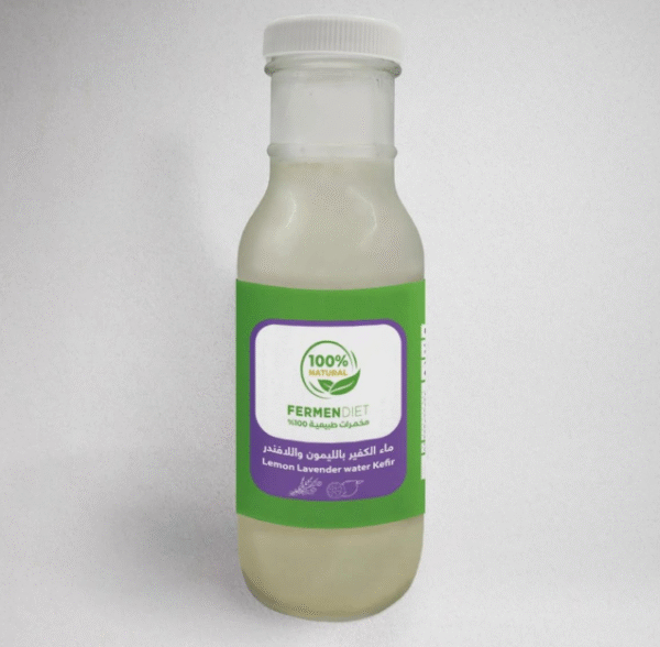 Fermendiet Lemon Lavander water Kefir 250ml