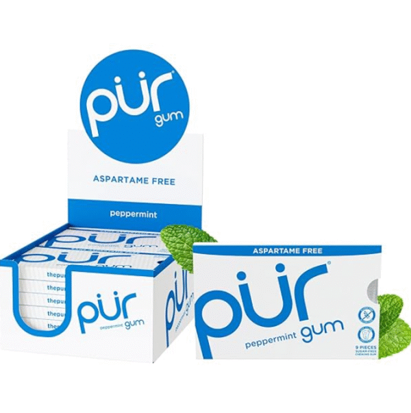 PUR Peppermint gum
