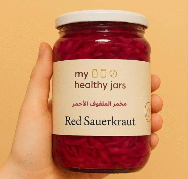 My Healthy Jar Red Sauerkraut 370ml