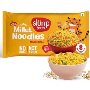 Slurrp farm Instant Millet Noodles Magic Masala 8 Pack