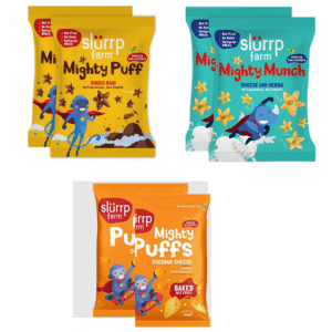 Slurrp farm Mighty Puffs combo 6 packs