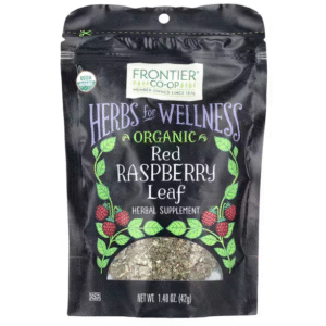 Herbs for Wellness Organic Red Raspberry Leaf, herbal supplement 42g