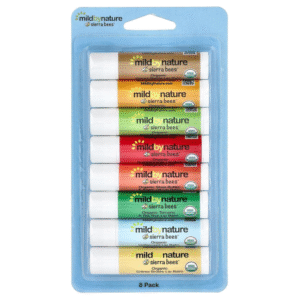Sierra Bees Organic Lip Balm 8 pack