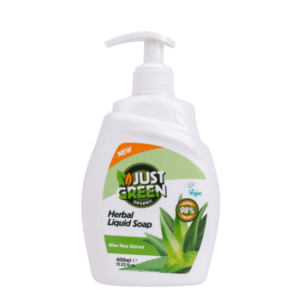 JUST GREEN ALOE VERA LIQUID SOAP 400 ml