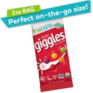 YUMEARTH ORGANIC giggles chewy candy bites 40g