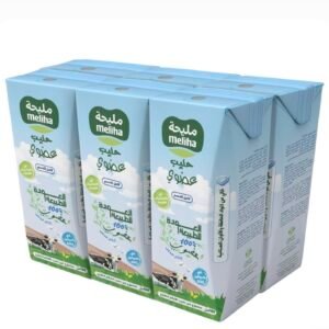 Meliha Organic Full Fat Milk 6 x 180 ml