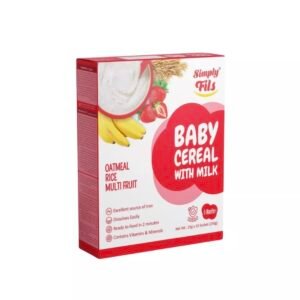 Simply Fils Baby cereals with Milk Oatmeal Rice Multifruit (250g)