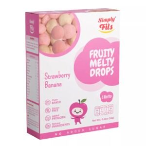 Simply Fils Fruity Melty Drops Strawberry & Banana (12g)
