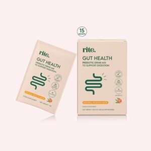 Rite - GUT HEALTH Prebiotic drink mix for digestion (15 sachets)