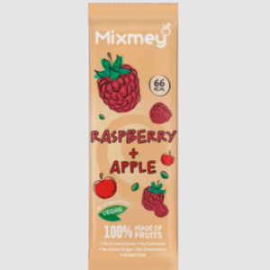 MIXM Apple+Raspberry Fruit Bar 20g