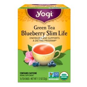 Yogi Green Tea Blueberry Slim Life (16 tea bags)
