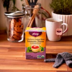 Yogi Elderberry Lemon Balm Immune + Stress (16 tea bags)