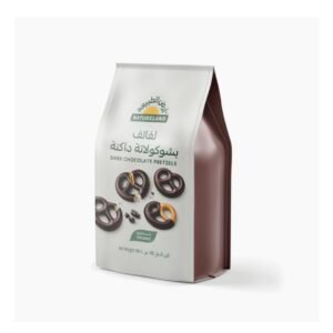 NATURELAND DARK CHOCOLATE PRETZELS 100g